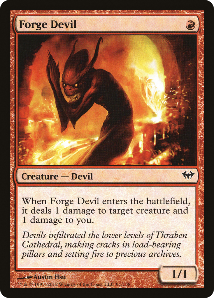 Magic: The Gathering - Forge Devil - Dark Ascension
