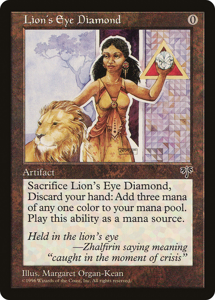 Magic: The Gathering - Lion's Eye Diamond - Mirage
