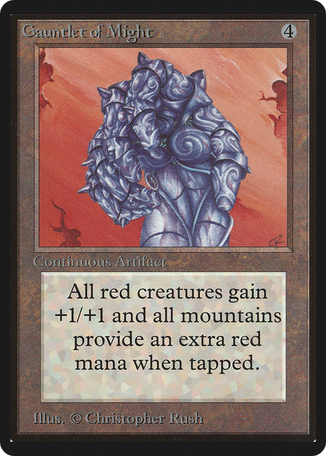 Magic: The Gathering - Gauntlet of Might - Limited Edition Beta