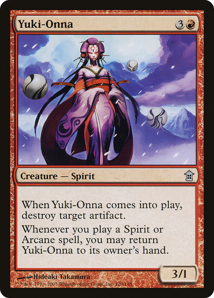 Magic: The Gathering - Yuki-Onna - Saviors of Kamigawa