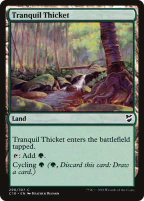 Magic: The Gathering - Tranquil Thicket - Commander 2018