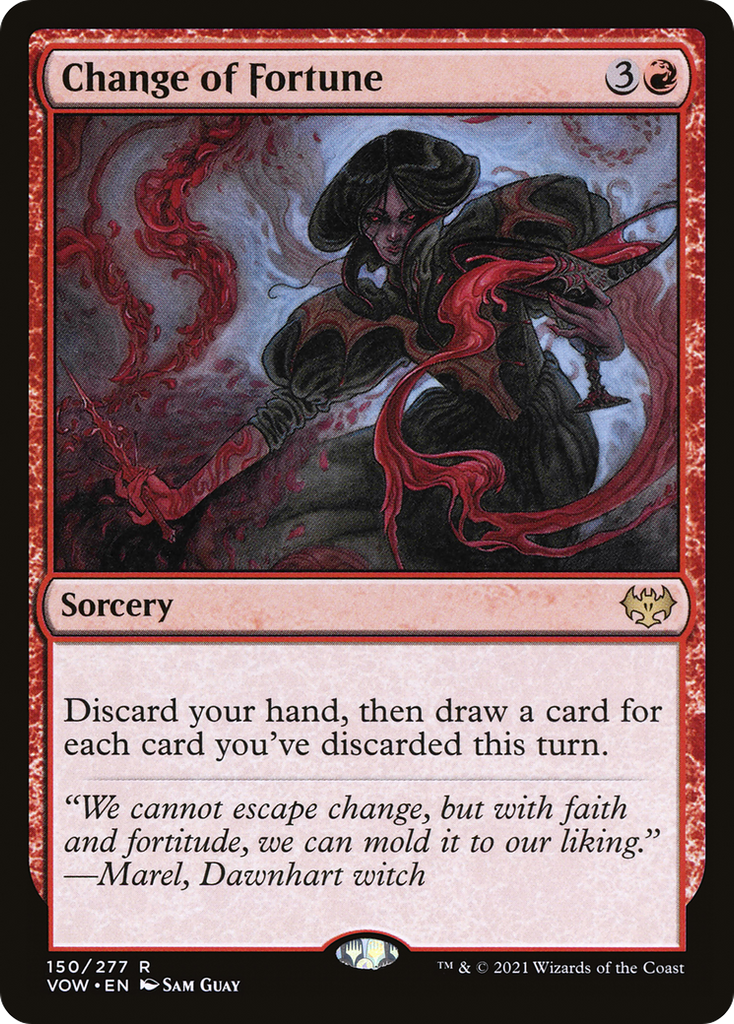 Magic: The Gathering - Change of Fortune - Innistrad: Crimson Vow