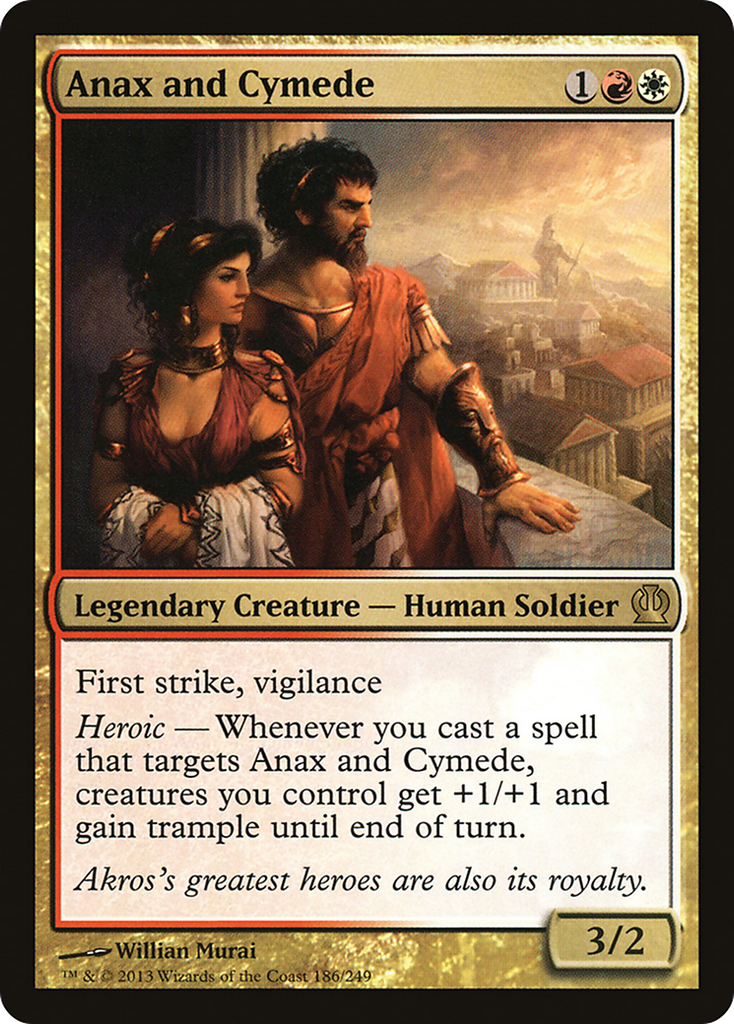 Magic: The Gathering - Anax and Cymede - Theros
