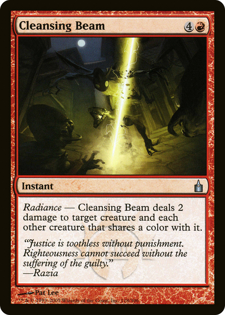 Magic: The Gathering - Cleansing Beam - Ravnica: City of Guilds