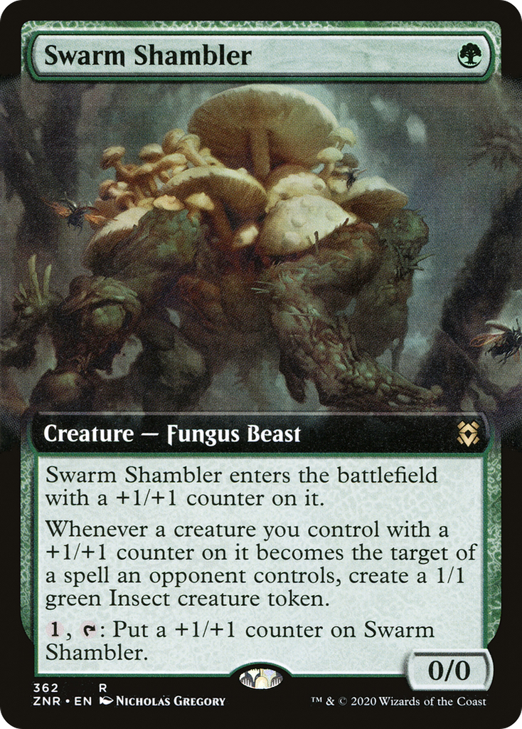 Magic: The Gathering - Swarm Shambler - Zendikar Rising