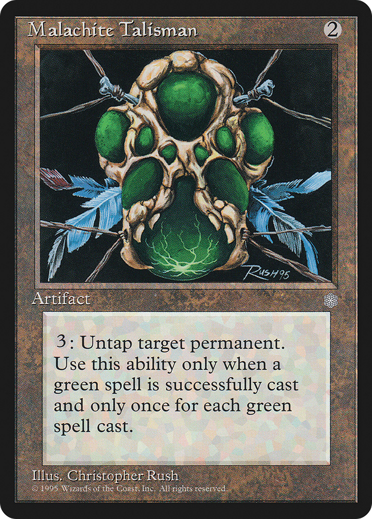 Magic: The Gathering - Malachite Talisman - Ice Age