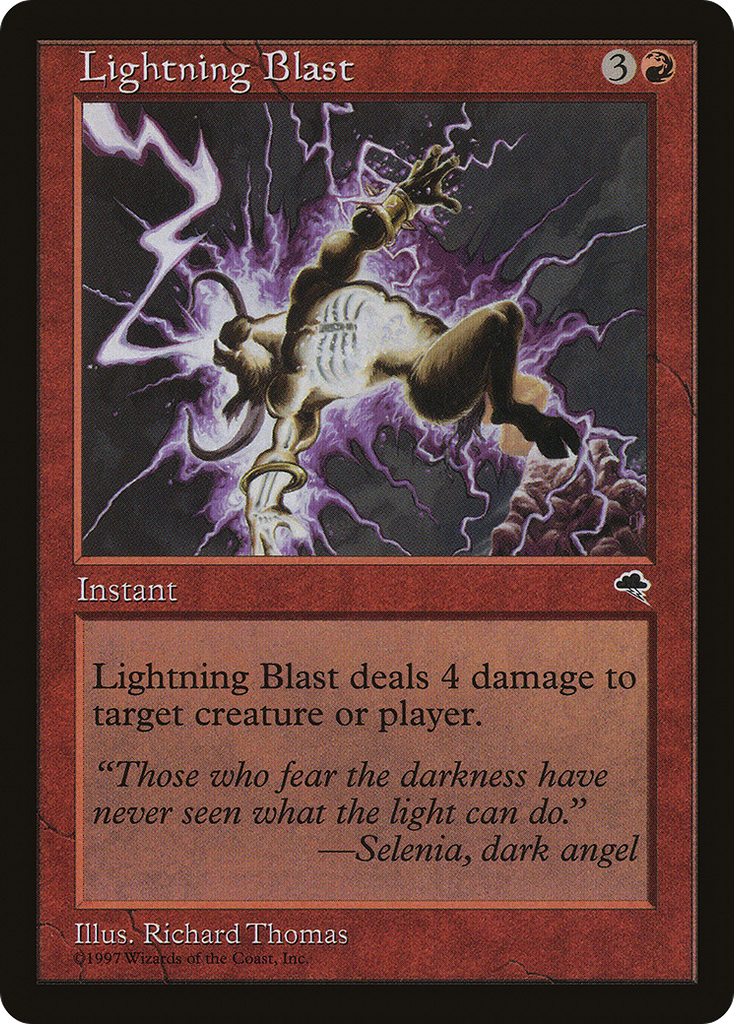 Magic: The Gathering - Lightning Blast - Tempest