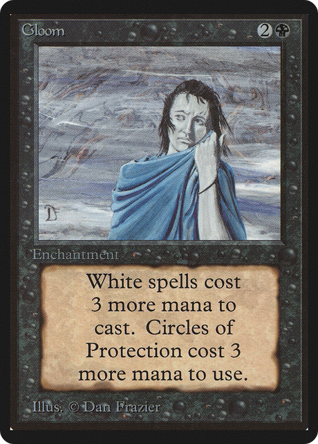 Magic: The Gathering - Gloom - Limited Edition Beta