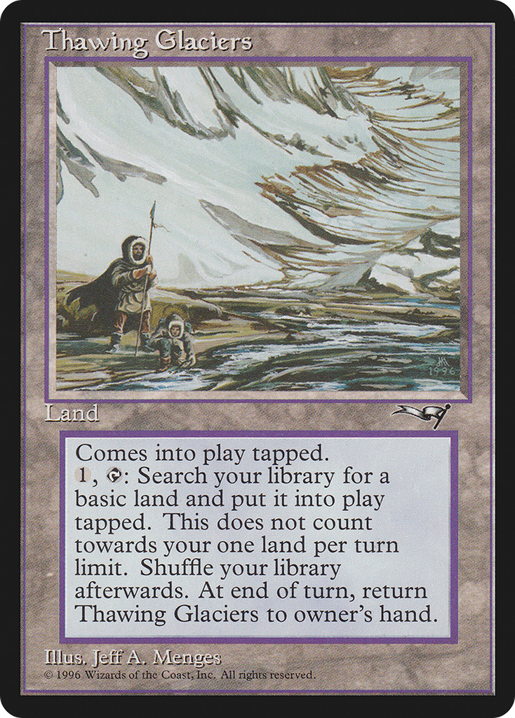 Magic: The Gathering - Thawing Glaciers - Alliances