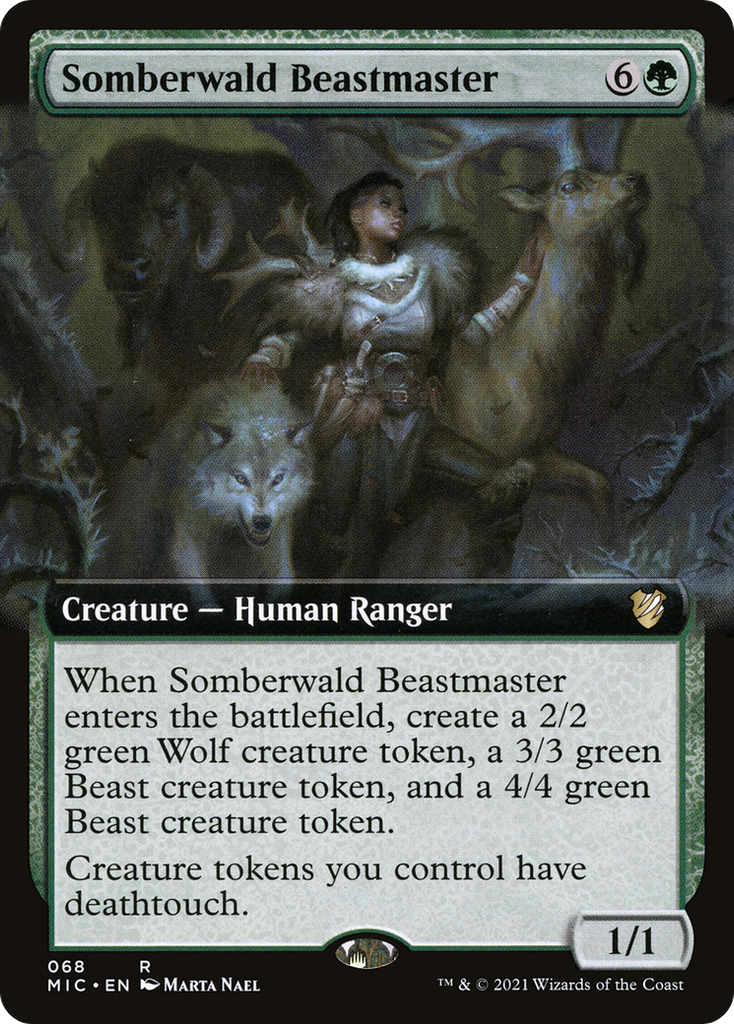 Magic: The Gathering - Somberwald Beastmaster - Midnight Hunt Commander