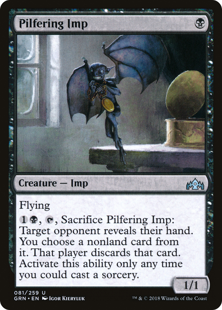 Magic: The Gathering - Pilfering Imp - Guilds of Ravnica