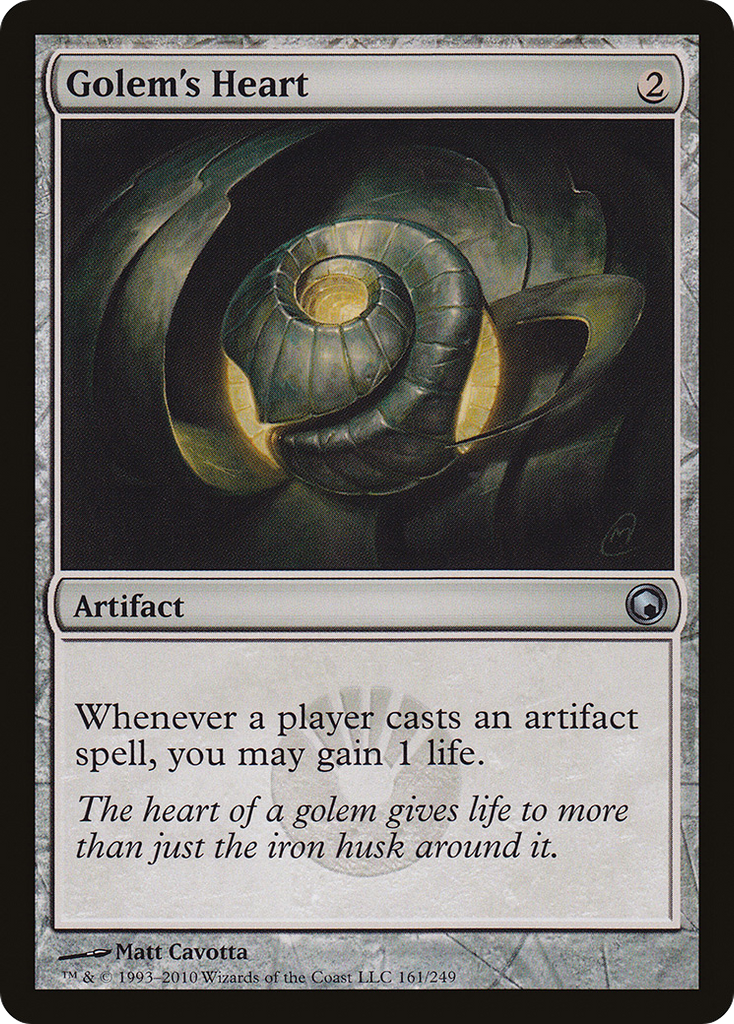 Magic: The Gathering - Golem's Heart - Scars of Mirrodin