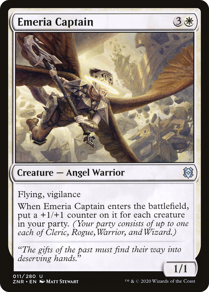 Magic: The Gathering - Emeria Captain - Zendikar Rising