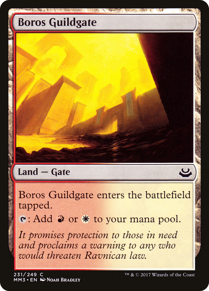 Magic: The Gathering - Boros Guildgate - Modern Masters 2017