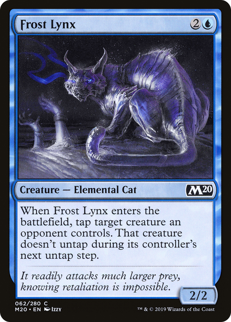 Magic: The Gathering - Frost Lynx - Core Set 2020