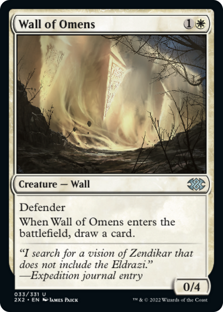 Magic: The Gathering - Wall of Omens - Double Masters 2022