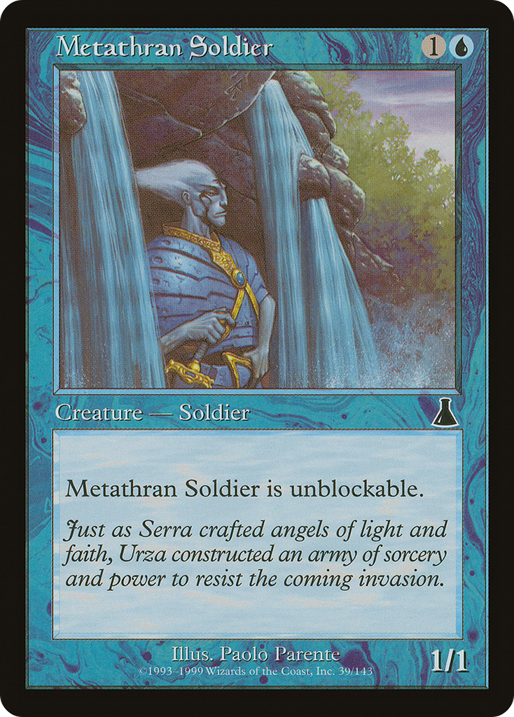 Magic: The Gathering - Metathran Soldier - Urza's Destiny