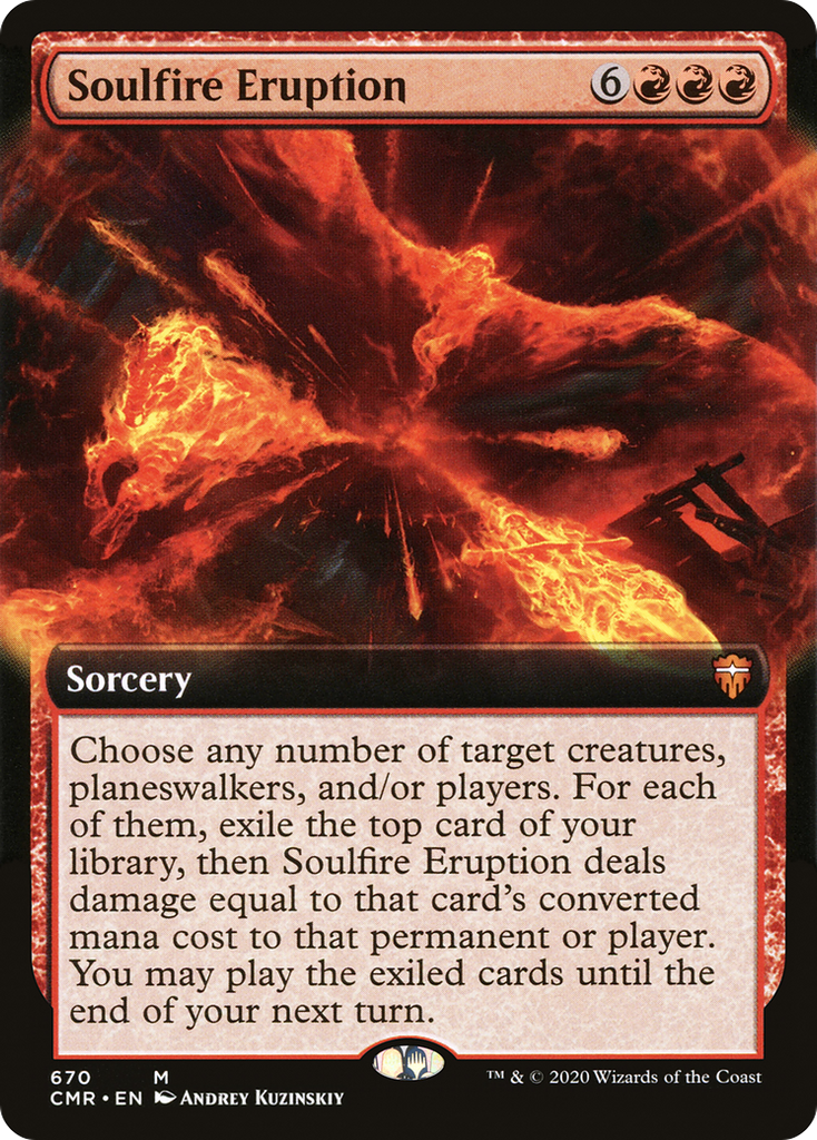 Magic: The Gathering - Soulfire Eruption Foil - Commander Legends