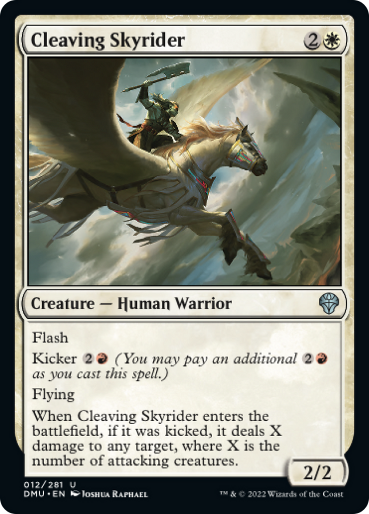 Magic: The Gathering - Cleaving Skyrider Foil - Dominaria United