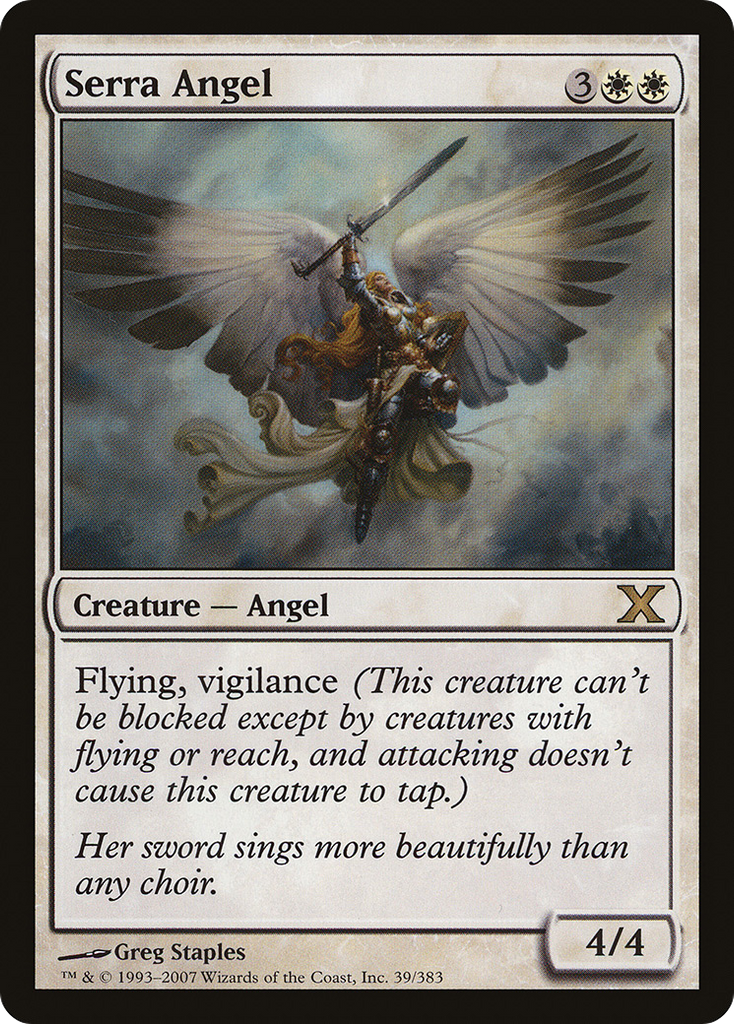 Magic: The Gathering - Serra Angel - Tenth Edition