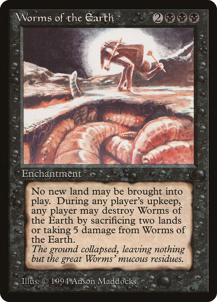 Magic: The Gathering - Worms of the Earth - The Dark