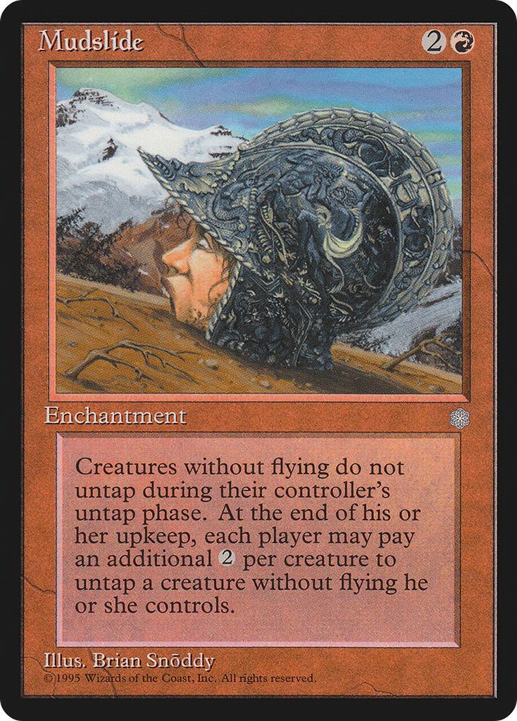 Magic: The Gathering - Mudslide - Ice Age