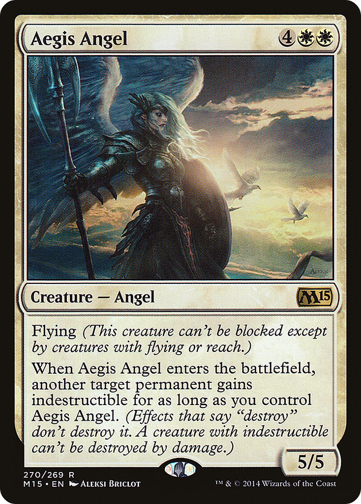 Magic: The Gathering - Aegis Angel - Magic 2015