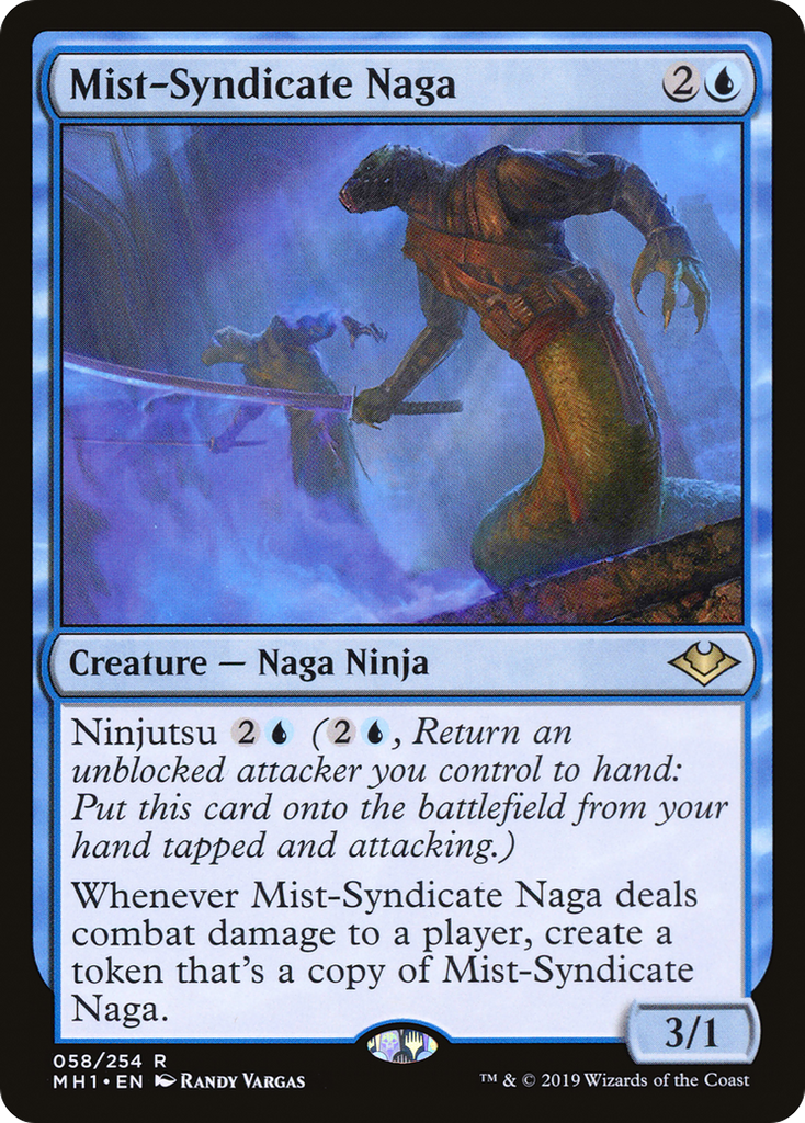 Magic: The Gathering - Mist-Syndicate Naga - Modern Horizons
