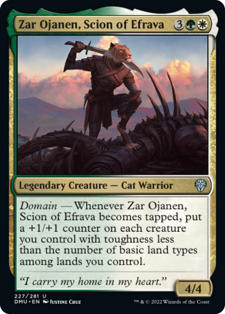 Magic: The Gathering - Zar Ojanen, Scion of Efrava - Dominaria United