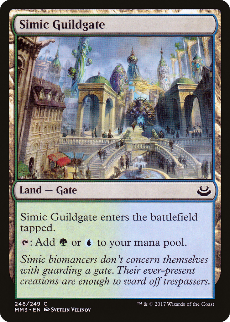 Magic: The Gathering - Simic Guildgate - Modern Masters 2017