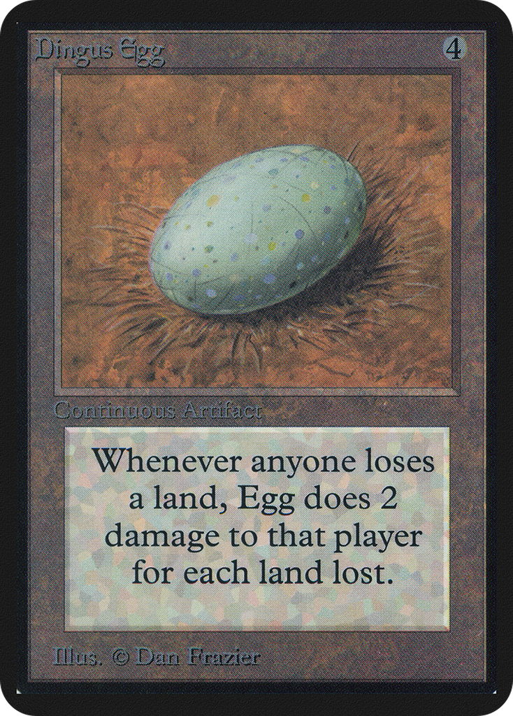 Magic: The Gathering - Dingus Egg - Limited Edition Alpha