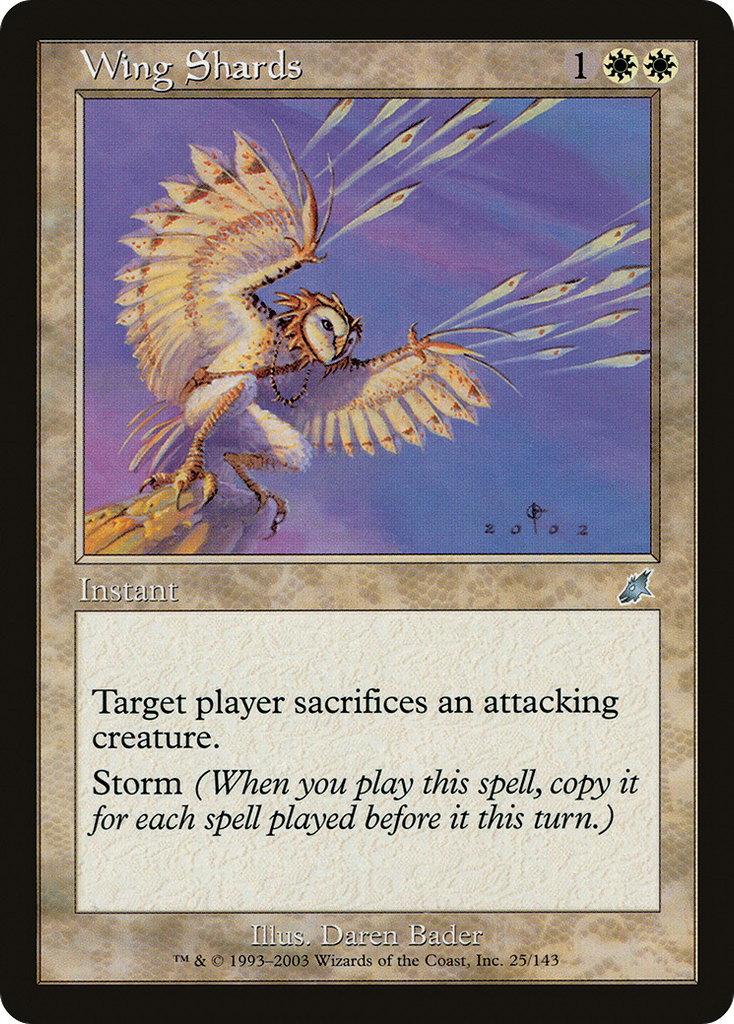 Magic: The Gathering - Wing Shards - Scourge