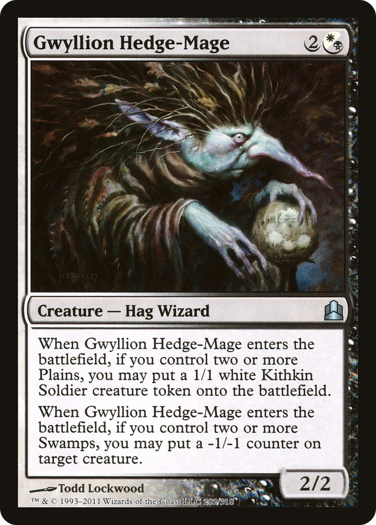 Magic: The Gathering - Gwyllion Hedge-Mage - Commander 2011