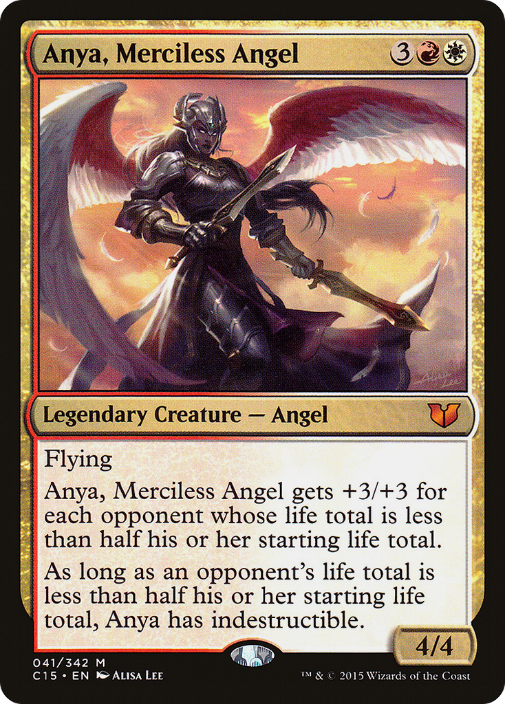 Magic: The Gathering - Anya, Merciless Angel - Commander 2015