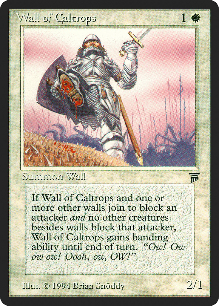 Magic: The Gathering - Wall of Caltrops - Legends
