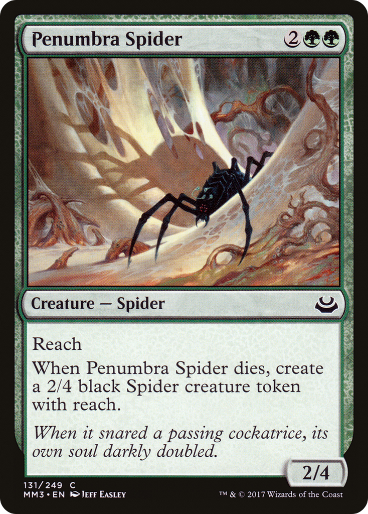 Magic: The Gathering - Penumbra Spider - Modern Masters 2017