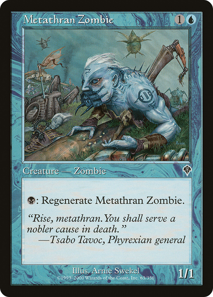 Magic: The Gathering - Metathran Zombie - Invasion
