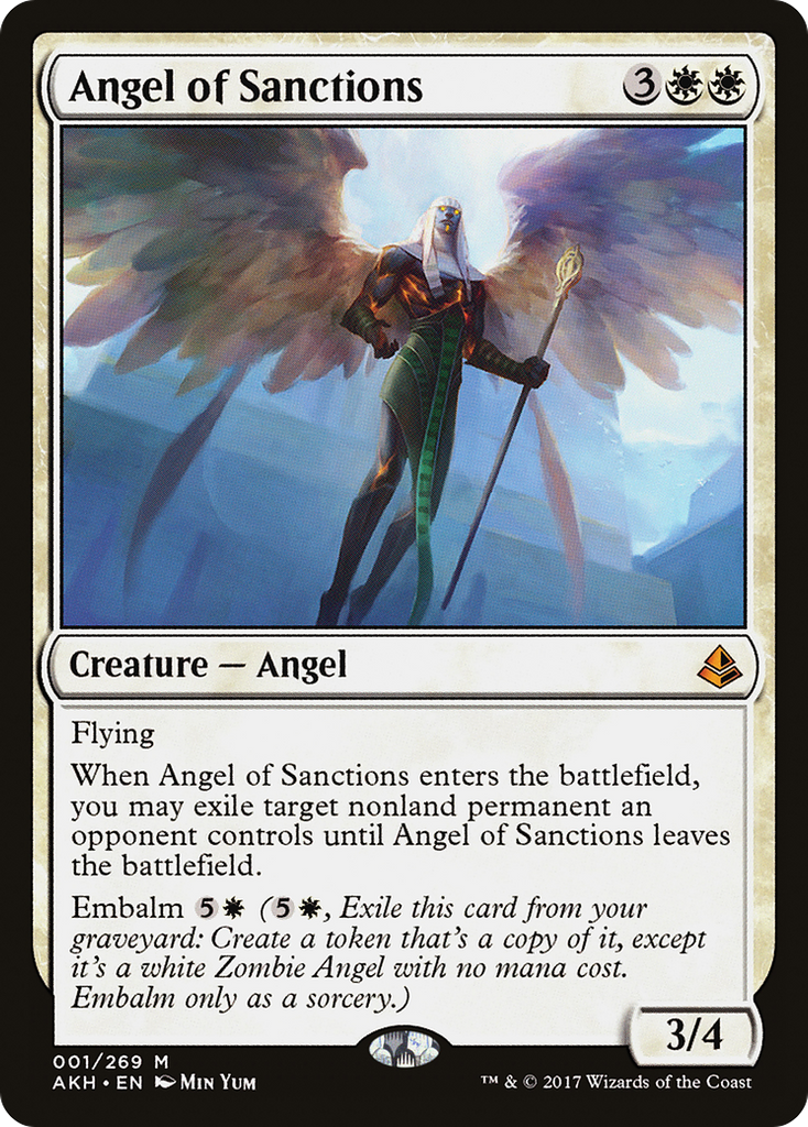 Magic: The Gathering - Angel of Sanctions - Amonkhet