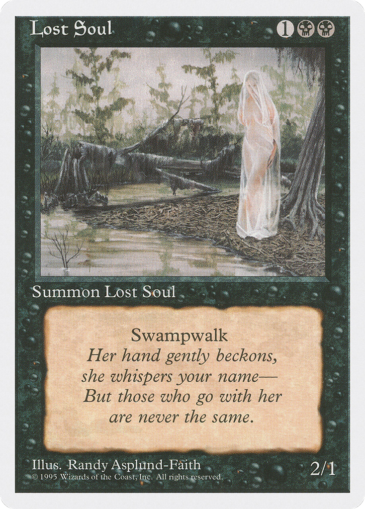 Magic: The Gathering - Lost Soul - Fourth Edition