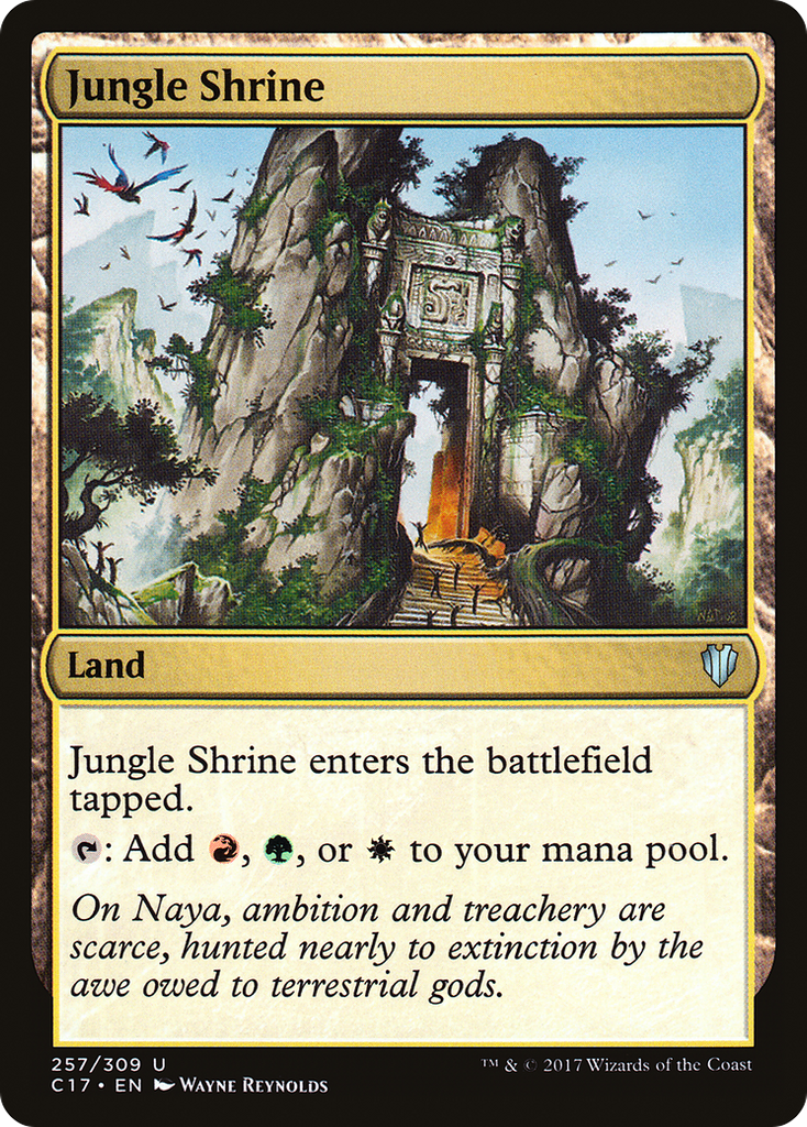 Magic: The Gathering - Jungle Shrine - Commander 2017