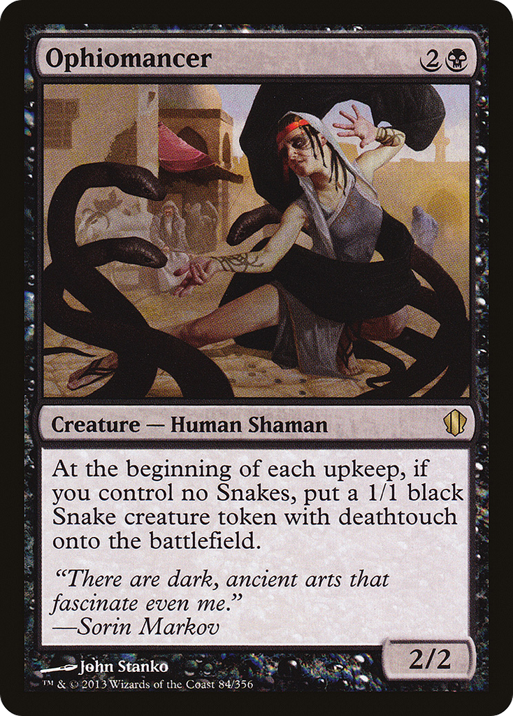 Magic: The Gathering - Ophiomancer - Commander 2013