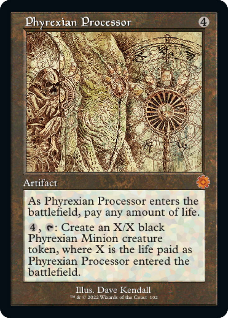 Magic: The Gathering - Phyrexian Processor - The Brothers' War Retro Artifacts