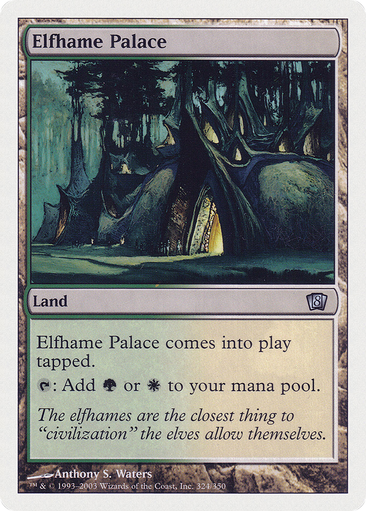 Magic: The Gathering - Elfhame Palace - Eighth Edition