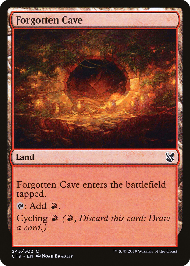 Magic: The Gathering - Forgotten Cave - Commander 2019