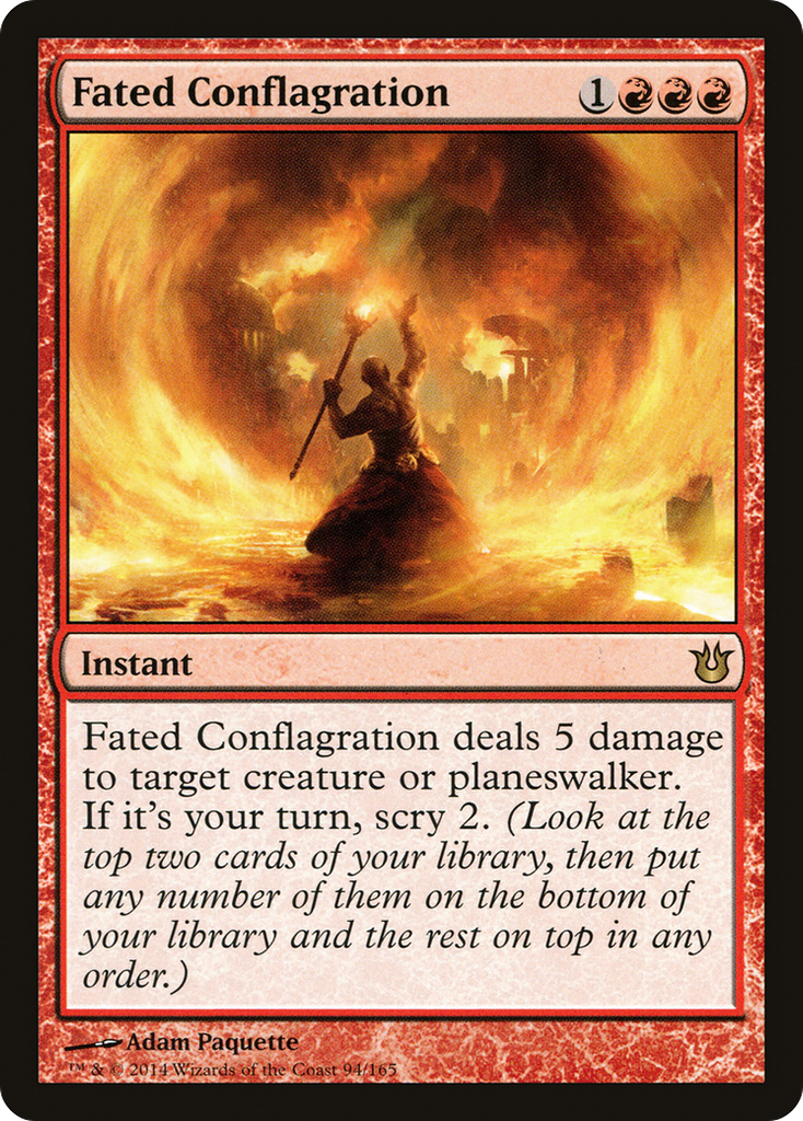 Magic: The Gathering - Fated Conflagration - Born of the Gods