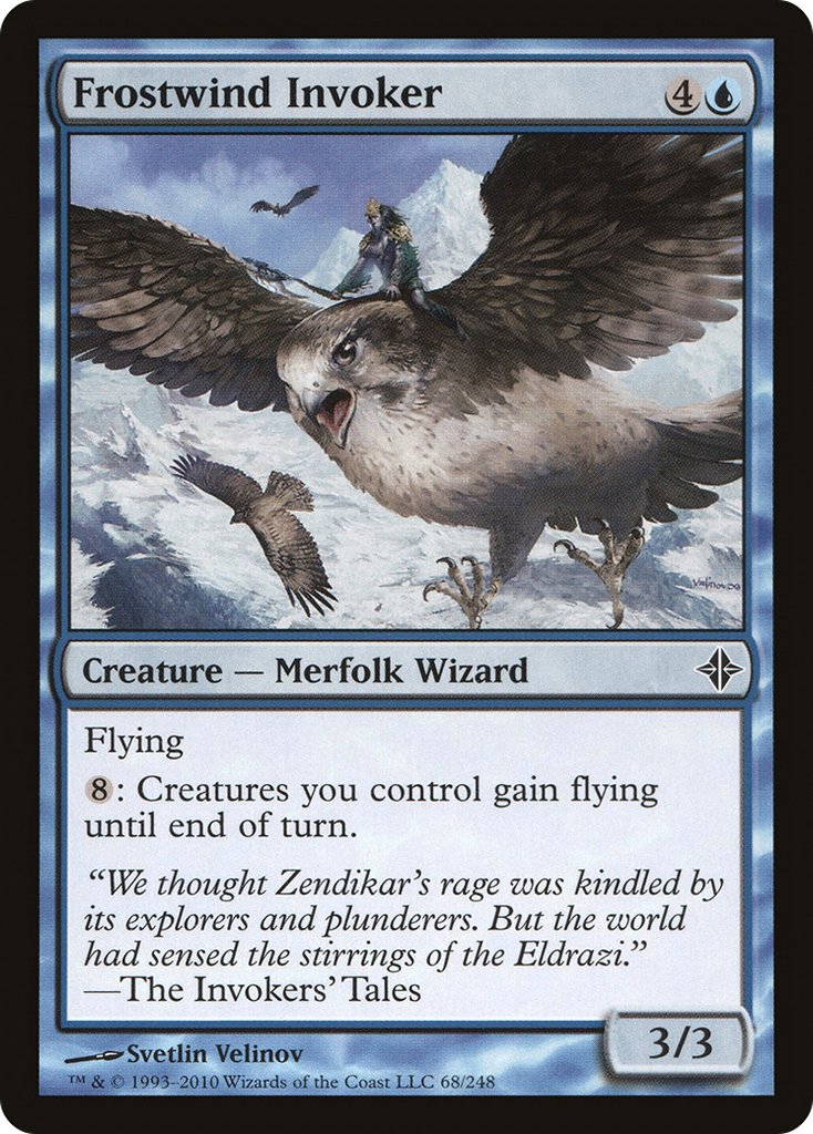 Magic: The Gathering - Frostwind Invoker - Rise of the Eldrazi