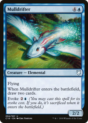 Magic: The Gathering - Mulldrifter - Commander 2018