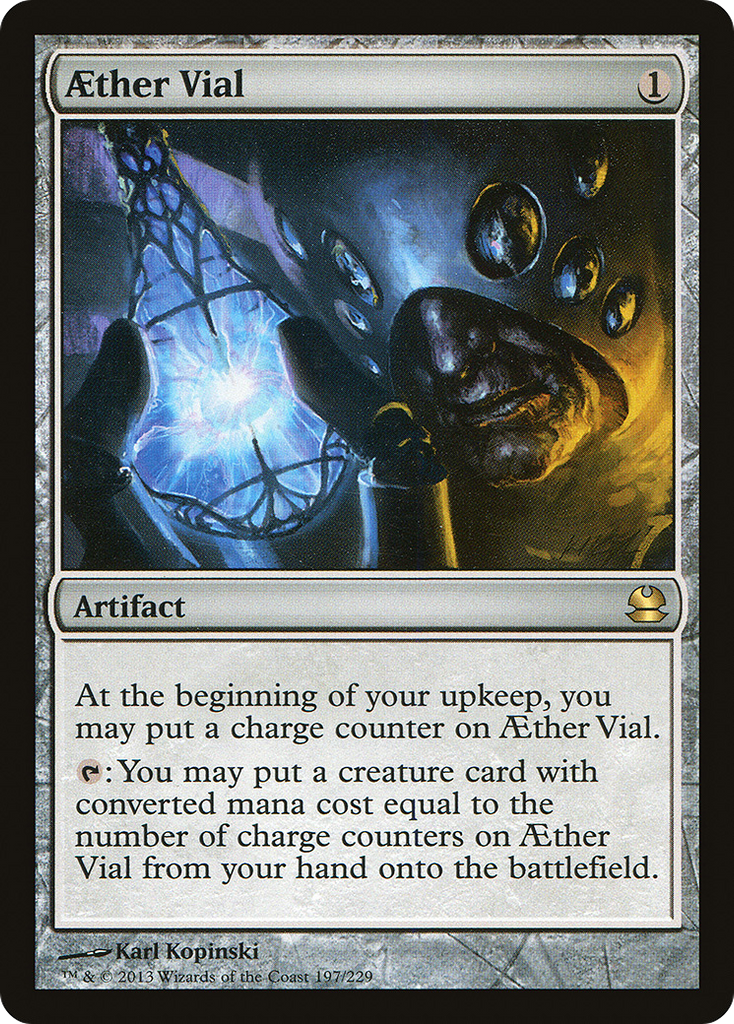 Magic: The Gathering - Aether Vial - Modern Masters