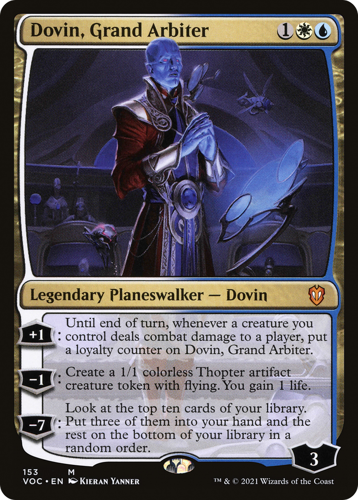 Magic: The Gathering - Dovin, Grand Arbiter - Crimson Vow Commander
