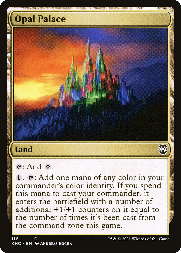 Magic: The Gathering - Opal Palace - Kaldheim Commander